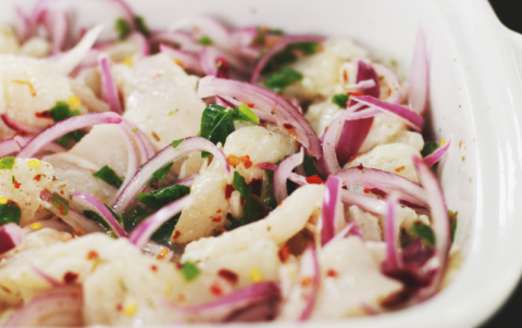 Cómo hacer un ceviche - Agua Salada Valencia